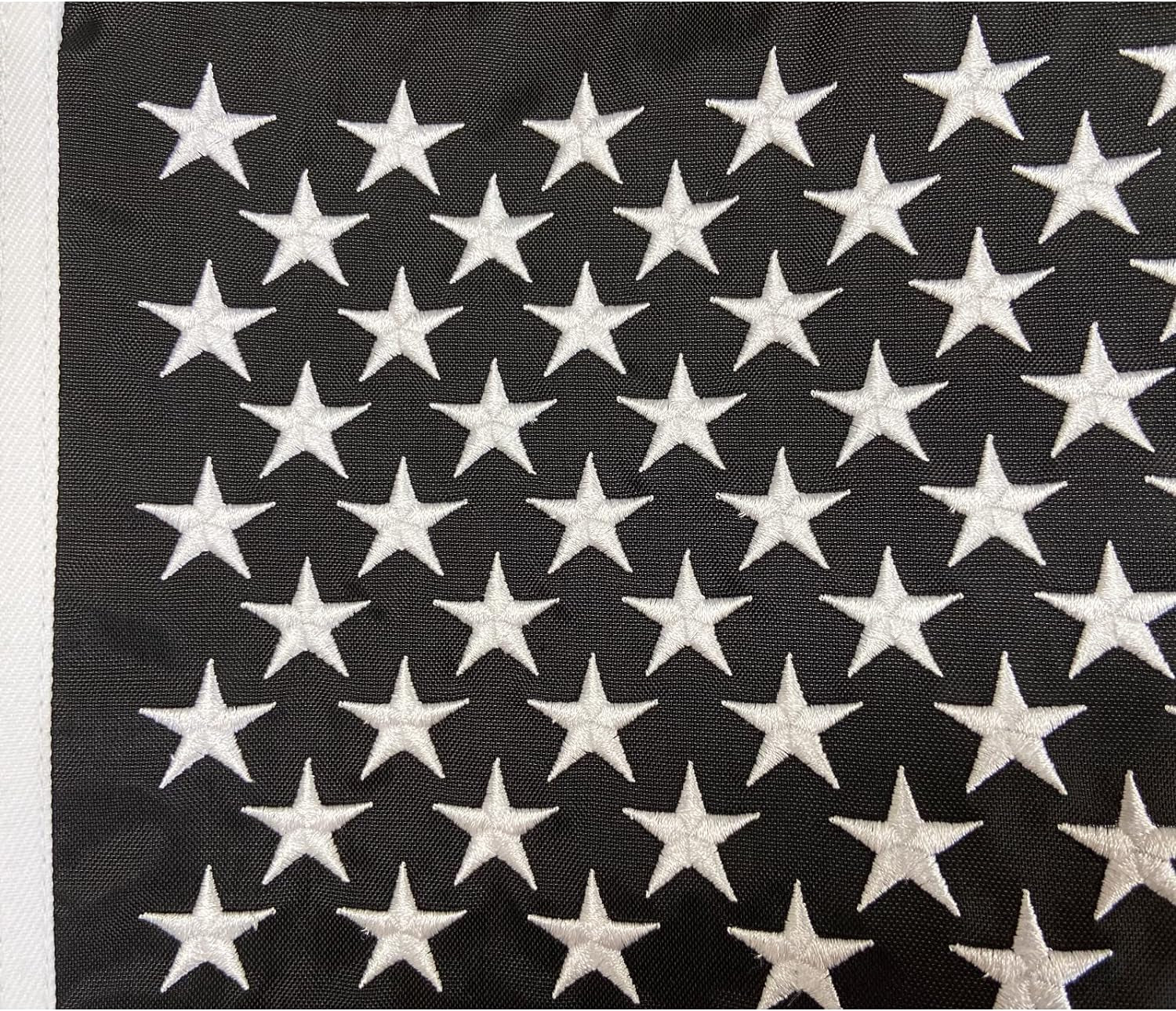 Homissor Thin Blue Line Flags 12X18 Outdoor - Embroidered Stars Police Boat Flag, Heavy Duty Back the Blue Flag Stripe Blue Line Lives Matter Flags Banner with 2 Brass Grommets