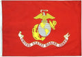 US Marine Corps Flag: 3X5 Ft Officially Licensed. 100% Made in USA Military Flag by Grace Alley. Strong, Long Lasting, and Durable with Brass Grommets.