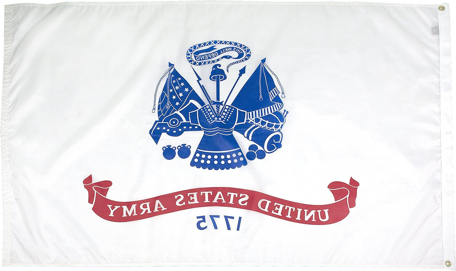 U.S. Army Nylon Military Flag, Made in the USA, 3X5'