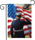 America'S Heroes Military Garden Flag USA Pride 12.5