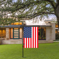 Garden Flag Stand,Metal Garden Flag Holder,Yard Flag Holder for Small Garden Flags 12 X 18,Yard Sign Garden Flag Stake for Outside,Small Garden Flag Pole for Yard with Tiger Clip,Garden Flag Hanger