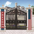 4Th of July Decorations Outdoor Patriotic Memorial Day Decor, Independence Day Veterans Day Labor Day Hanging American Flag and Banner, Stars and Stripes Porch Sign Party Supplies - Red White Blue 2024