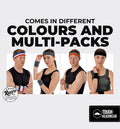 Sweatbands Set - Head & Wrist Sweat Bands - Terry Cloth Sweatbands for Tennis, Working Out, Sports, Basketball, Gym, Exercise - Headband & Wristbands for Men & Women - Stretchy & Soft Cotton