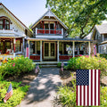 American Flag Garden Flag Embroidered Stars 12X18 Inch USA Small Flags for Yard US Flag Decor Outdoor