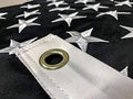 Thin Blue Line USA Flag 2X3 Ft | Heavy Duty Embroidered Stars & Sewn Stripes | Brass Grommets | UV Protection | Black White Blue American Police Flag Honoring Law Enforcement Officers