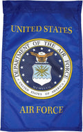 U.S. Air Force Nylon Garden Flag, Made in the USA, 18X12