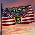 U.S. Army American UNITED STATES Amry Vietnam Veteran Flag - UV Fade Resistant Double Printed and Double Stitched 150D Polyester 3X5Ft Banner (UNITED STATES Amry Veteran)