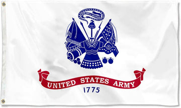U.S. Army American UNITED STATES ARMY 1775 Flag - UV Fade Resistant Double Printed and Double Stitched 150D Polyester 3X5Ft Banner (UNITED STATES ARMY 1775)