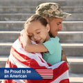 American Flag 2.5X4 FT Outdoor Heavy Duty - Premium USA Flag 2.5X4 Ft - US Flag with Embroidered Stars and Sewn Stripes (Premium 2.5X4 FT USA Flag)