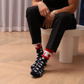 ZXGXLAW American USA Flag Socks Funny Men Women 4Th July Middle Star and Stripe Patriotic Freedom Day Gifts