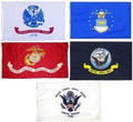 Wholesale Lot of 3X5 Ft 5 Branches Military Set Flags 3'X5' Banner Grommets