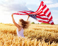 American Flag 51 Embroidered Stars 3X5 Outdoor Heavy Duty Flag