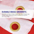 Anley Fly Breeze 3X5 Foot Thin Blue Red and Green Line USA Polyester Flag - Vivid Color and Fade Proof - Honoring Police Officers Firefighter and Border Patrol Agents Polyester Flags 3 X 5 Ft