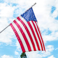 American Flag 4X5 Ft Outdoor Heavy Duty,100% Made in USA Longest Lasting American Flags for outside 4X5,Embroidered outside All Weather United States Flag,Usa Flag in Best American Flag