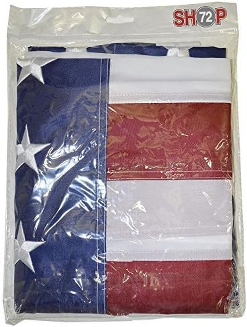 American Flags, for Outside, 6X10 American Flag, USA Flag, Heavy Duty Nylon, US Flag Outdoor, Embroidered Stars, Sewn Strip, American Flags