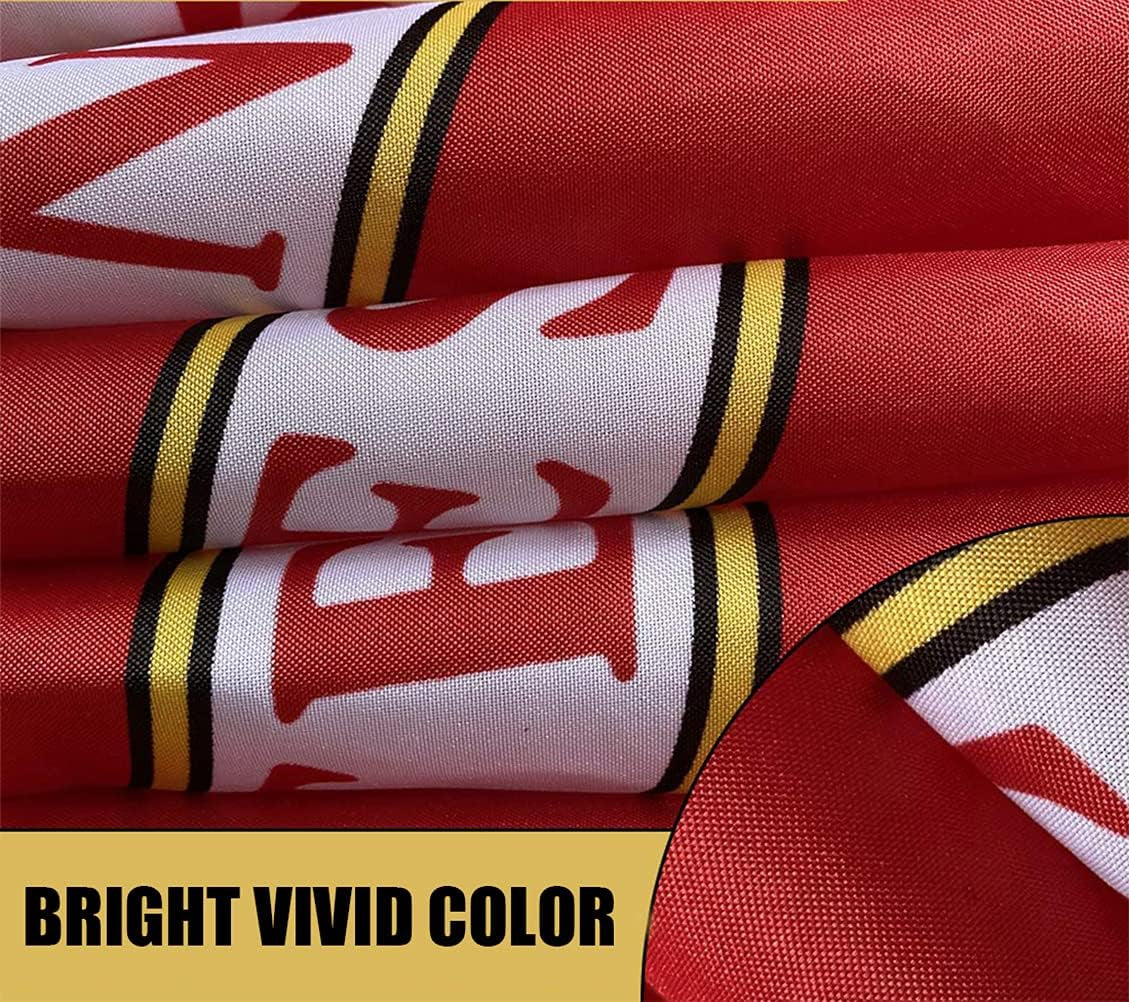 Marine Corps USMC Flag Double Sided 3X5 Outdoor Heavy Duty US Military Army Flags Long Lasting with 2 Brass Grommets