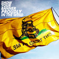 Anley Fly Breeze 3X5 Foot Don'T Tread on Me Flag - Vivid Color and Fade Proof - Canvas Header and Double Stitched - Flags Polyester with Brass Grommets 3 X 5 Ft