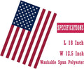 American Flag USA Garden Flag 12 X 18 - Patriotic Double Sided Small American Flags for Yard (American Garden Flag)