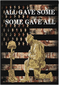Wamika Memorial Day Garden Flag Thank You American Military Soldiers Double Sided Flags 12