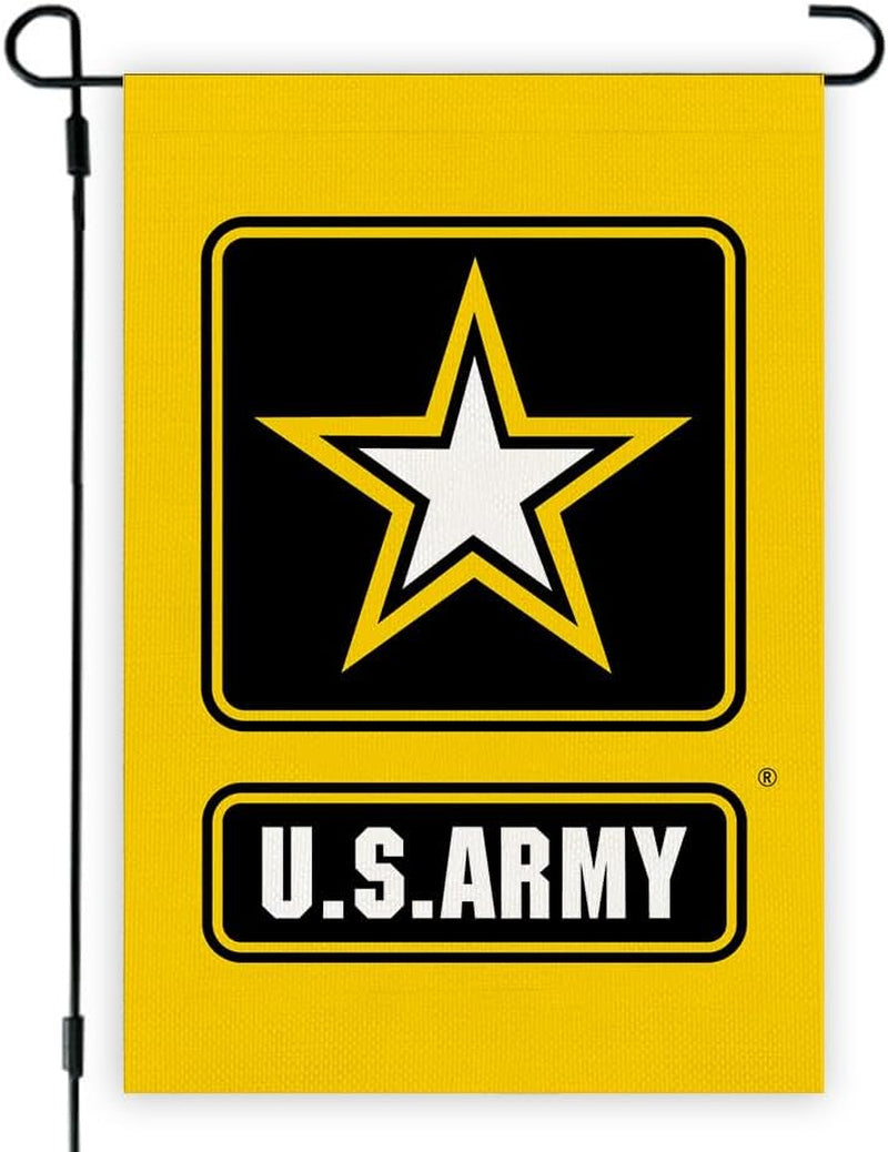 US Army United State Army Star Garden Flag Armed Forces Rangers House Flag American US Military Veterans Retire Decorations Gift Home Garden Double Sided Banner Family Gathering