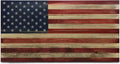 Flags of Valor Legacy Series Wooden American Flag | US Flag Wall Decor, Patriotic Wall Art, Made in USA by Veterans, Ready to Hang, Man Cave Room Decor for Men (Large, 22