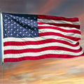 American Flag 2.5X4 Ft Pole Sleeve Banner Style-Embroidered Stars,Sewn Stripes,Uv Protected,Heavy Duty Durable Nylon USA US Outdoor Indoor Flags (Pole NOT Included)