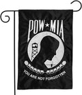 Briarwood Lane POW Applique & Embroidered Garden Flag POW/MIA 12.5