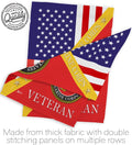 Home of Marine Corps Garden House Flag - Kit Armed Forces USMC Semper Fi United State American Military Veteran Retire Official - Decoration Banner Small Yard Gift Double-Sided Made in USA 28 X 40