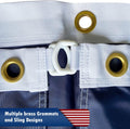 American Flag 10X15 Outdoor Heavy Duty - Premium US Flag 10X15 Ft - USA Flag with Luxury Embroidered Stars and Brass Grommets (Premium 10X15 FT Giant American Flag)