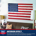 Indestructible American Flags for outside 4X6,100%Made in U.S.A 4X6Ft American Flag Outdoor Heavy Duty,All Weather American Flag 4X6 Outdoor, Deluxe Super Tough Series, Outdoor Embroidered American