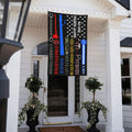 No One Fights Alone Multi Thin Line First Responder Flag 3X5 Ft Banner Indoor Outdoor Perfect Decoration