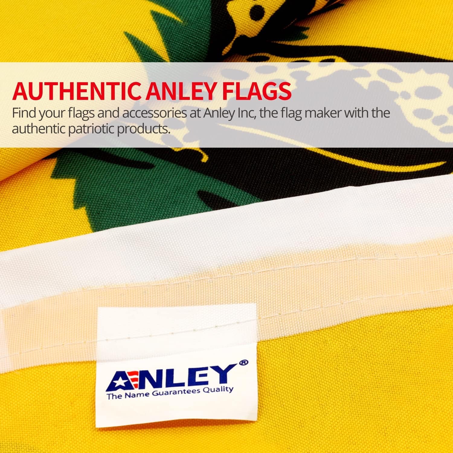 ANLEY Fly Breeze 3X5 Foot Don'T Tread on Me Flag - Vivid Color and Fade Proof - Canvas Header and Double Stitched - Flags Polyester with Brass Grommets 3 X 5 Ft (2 Pack)