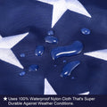 American Flag 51 Embroidered Stars 3X5 Outdoor Heavy Duty Flag