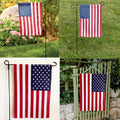 American Flag USA Garden Flag 12 X 18 - Patriotic Double Sided Small American Flags for Yard (American Garden Flag)