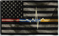 EMS Emergency Medical Service Flag Banner Outdoor Indoor Decoration Flag 3X5Feet Double Stitched Polyester with Brass Grommets