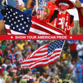 Duduta Embroidered American USA Flag 3X5 Feet, Heavy Duty Nylon US Flag Outdoor Indoor, Sewn Stripes Reinforced Header