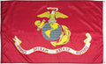 U.S. Marine Corps Nylon Military Flag, Made in the USA, 3X5'