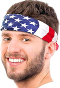 Bold & Stunning American Flag Polyester Bandana (20