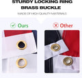 American Flag 3X5 Outdoor Heavy Duty, Embroidered Stars Flag the Strongest Longest Lasting Thicken Nylon Tough Durable 3X5 Ft American Flag American Flag 3X5 Best in Usa Quality High Nice Flag,Well