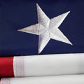 American Flags, for Outside, 10X15 American Flag, USA Flag, Heavy Duty Nylon, US Flag Outdoor, Embroidered Stars, Sewn Strip, American Flags