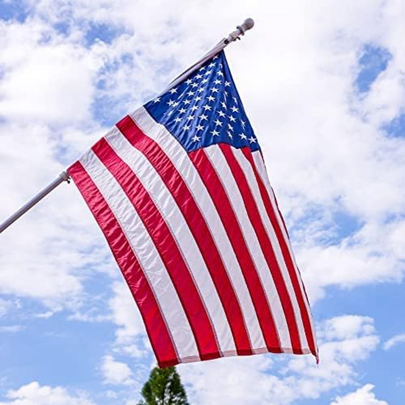 American Flag 3X5 Outdoor Heavy Duty, Embroidered Stars Flag the Strongest Longest Lasting Thicken Nylon Tough Durable 3X5 Ft American Flag American Flag 3X5 Best in Usa Quality High Nice Flag,Well