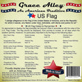 Grace Alley American Flag: 3X5 FT US Flag - 100% Made in USA. Embroidered Stars, Sewn Stripes and Brass Grommets. Fade Resistant, Heavy Duty, Long Lasting Nylon for Outdoor Durability.