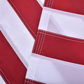 American Flag 10X15 FT, US Flag Made in USA High Wind with Embroidered Stars, Sewn Stripes, Brass Grommets, Durable USA Flag Outdoor Outside