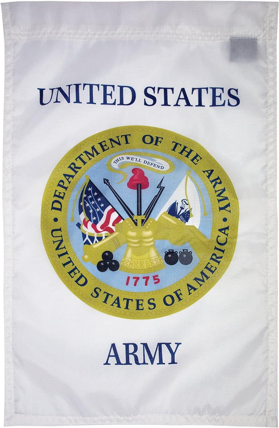 U.S. Army Nylon Garden Flag, Made in the USA, 18X12"