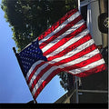 American Flag 2X3 Ft Pole Sleeve Banner Style-Embroidered Stars,Sewn Stripes,Uv Protected,Heavy Duty Durable Nylon USA US Outdoor Indoor Flags (Pole NOT Included)