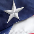 American Flag 51 Embroidered Stars 3X5 Outdoor Heavy Duty Flag